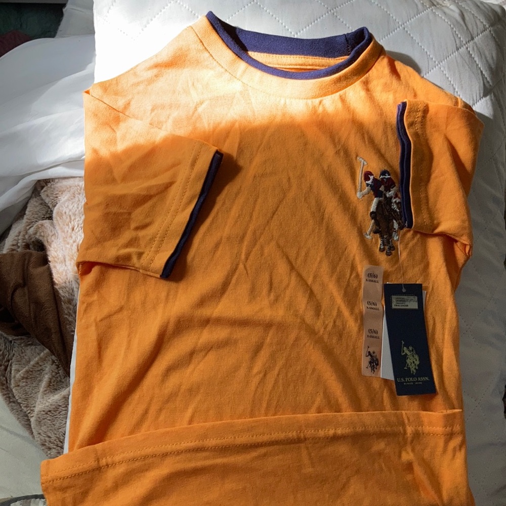 U.S. POLO ASSN. Tango Orange (X-small) Tee Shirt